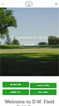 Mobile Screenshot of dwfieldgolfcourse.com